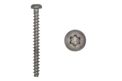 Torx 3.5 x 35, A2, pan head screw, front view, screws for attaching the solenoid valve to the measuring chamber mount